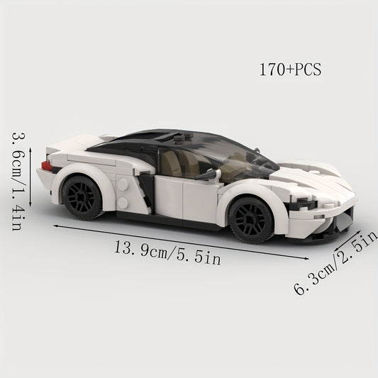 Classic MOC Racing Supercar Building Block Set