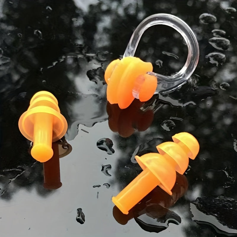 Kids Waterproof Silicone Earplugs for Swimming and Diving