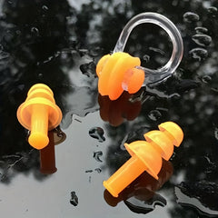 Kids Waterproof Silicone Earplugs for Swimming and Diving