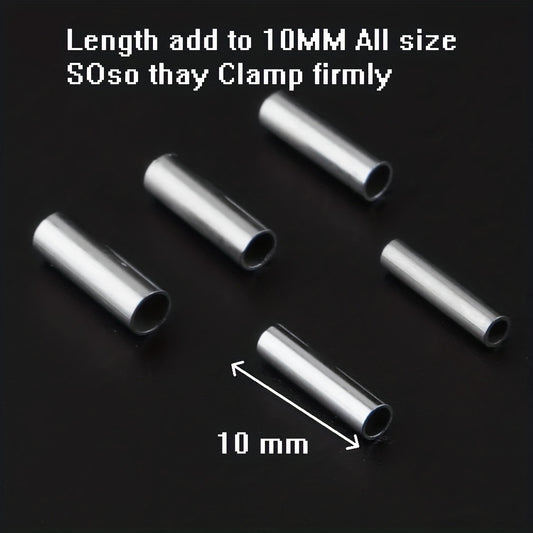 100pcs Copper Fishing Crimp Sleeves Tackle Tools