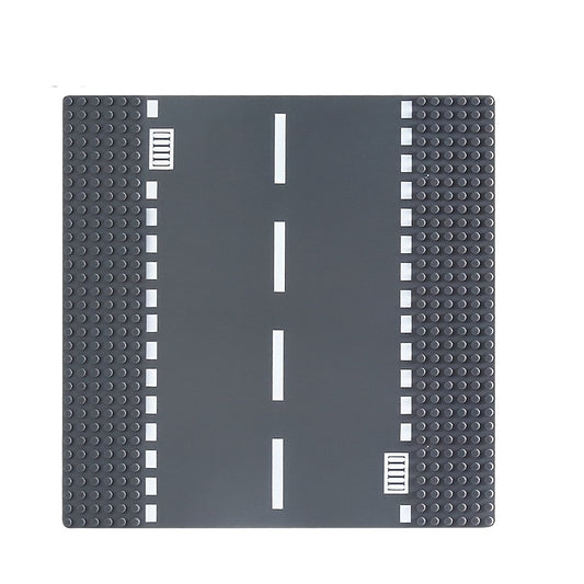 10x10 Road Base Plate Toy Accessory Straight Curved T Junction Roads