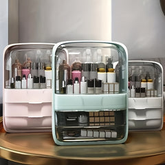 Large Capacity Cosmetic Storage Box with Lid