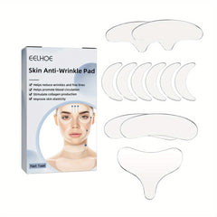 Reusable Silicone Skin & Face Lift Patch Chest Wrinkle Pads & Neck Patches Pad