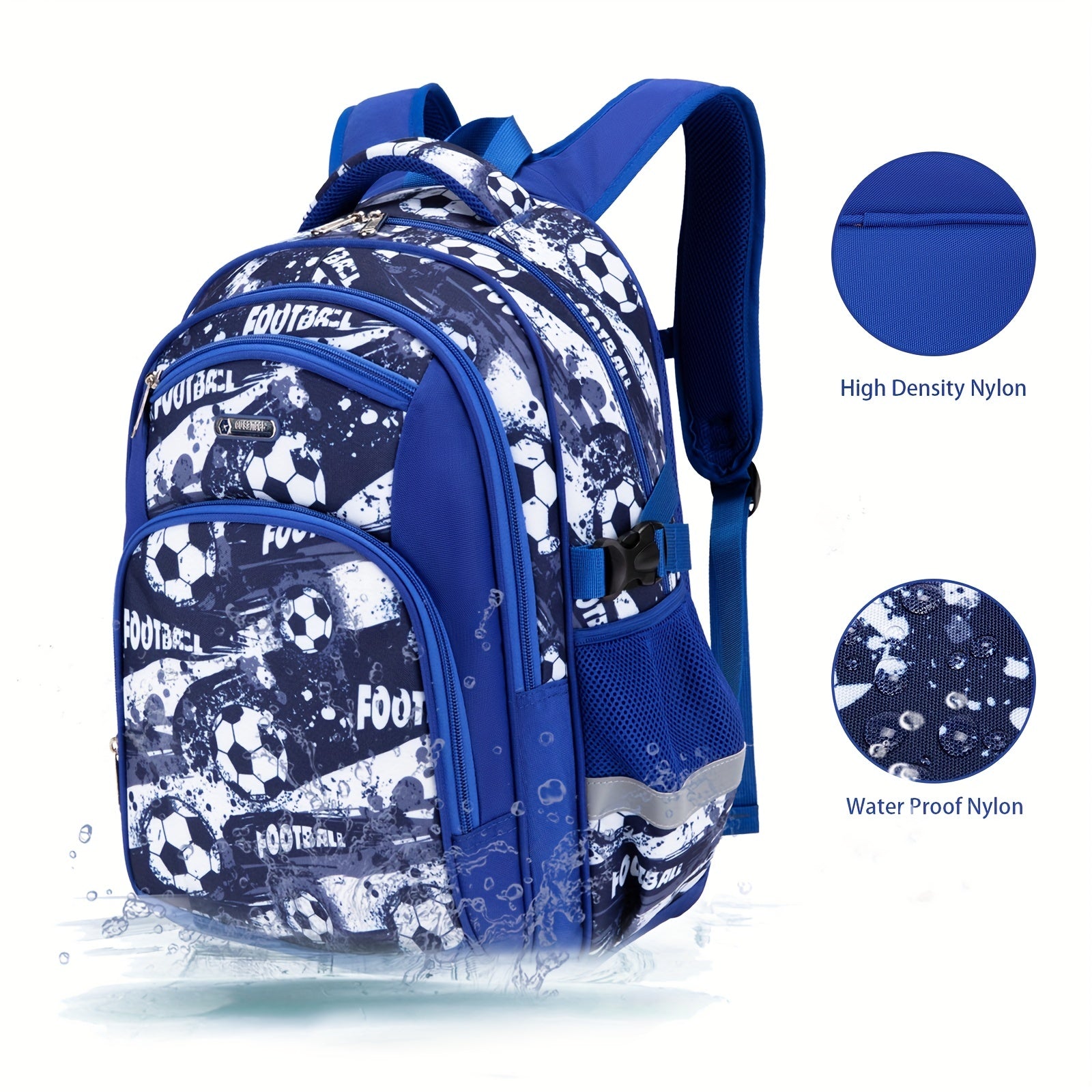 Boys School Bag Spine Protection Large Capacity Backpack