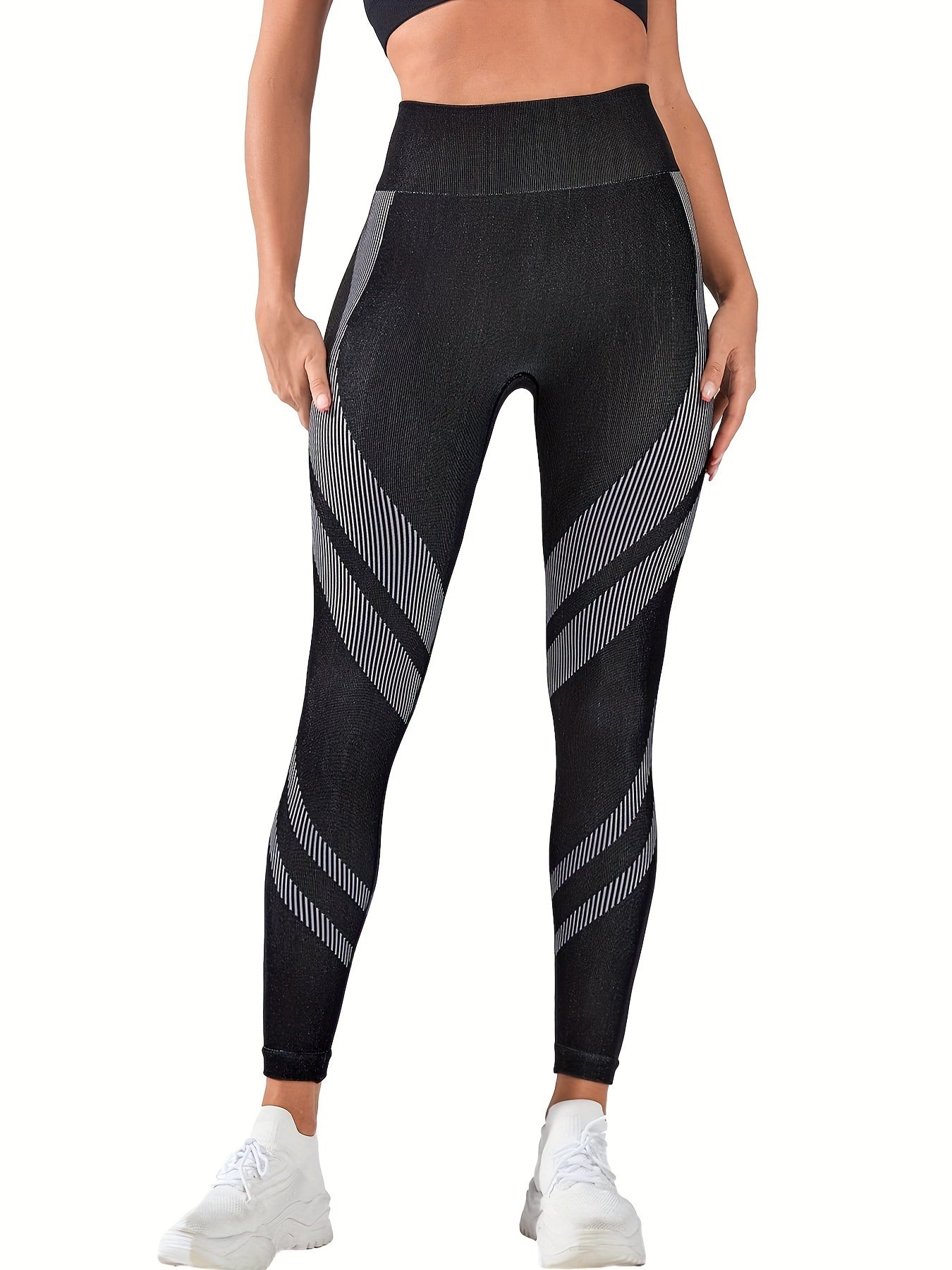 Tummy Control Fitness Pants High Waist Yoga Leggings For Women