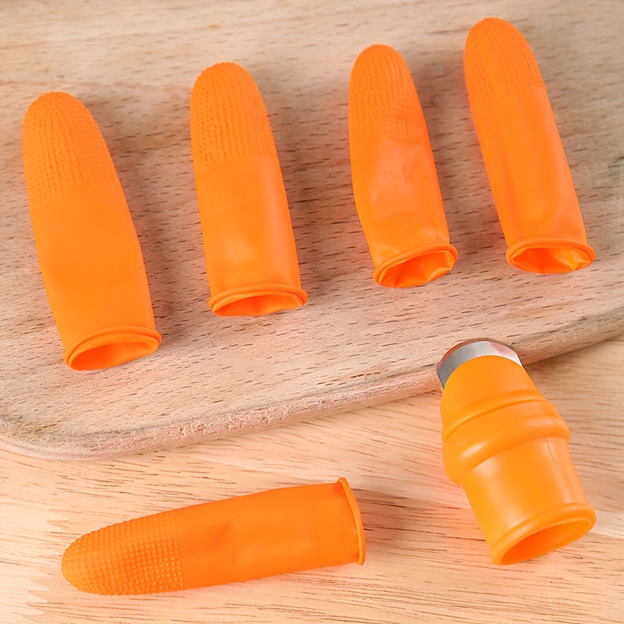 6pcs Garden Silicone Thumb Tools Separator Finger Harvesting Plant Picking