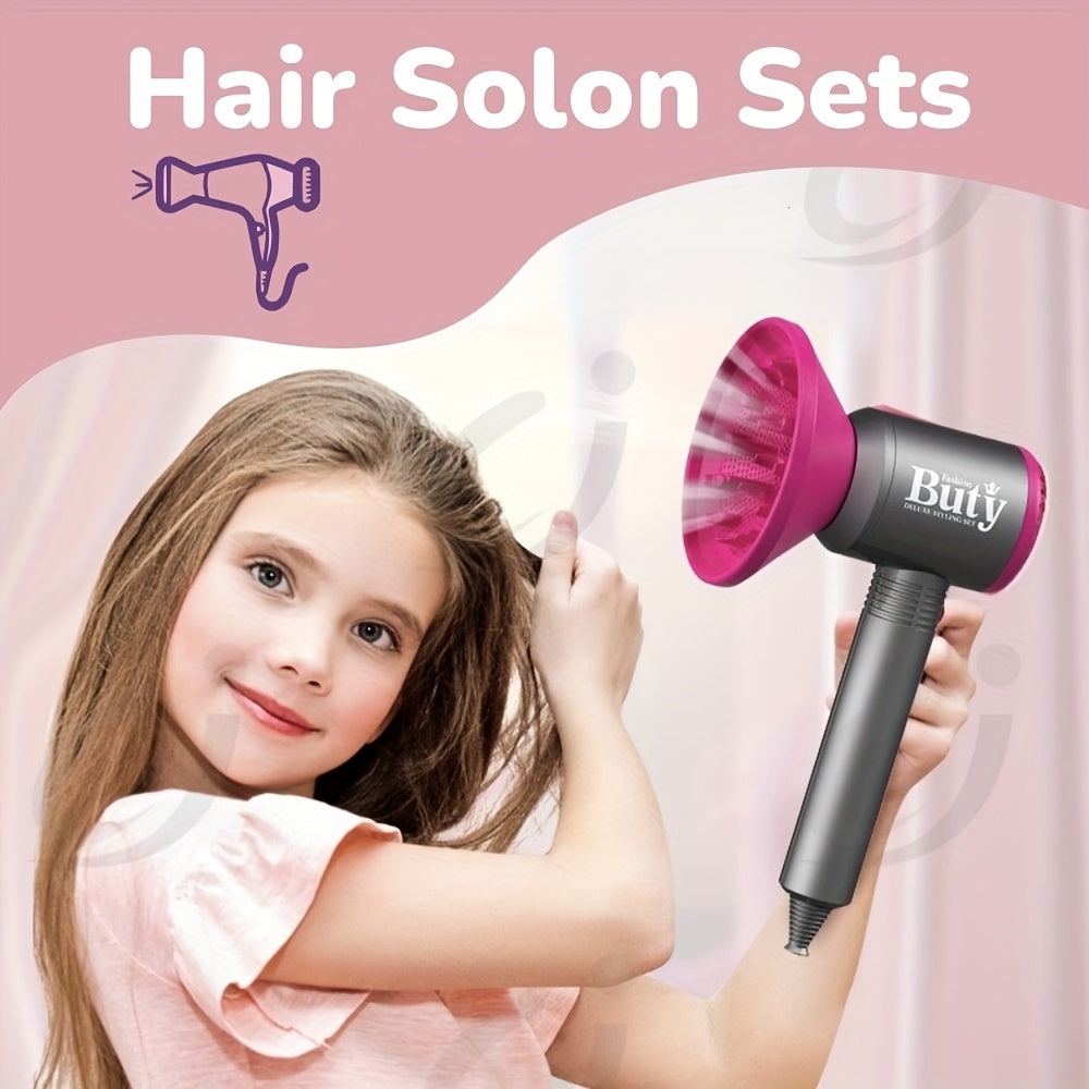 Kids' Salon Hair Styling Tool Set