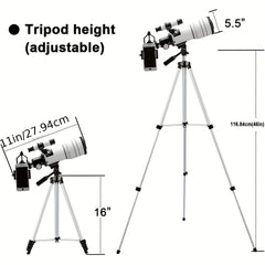 Astronomical Telescope 15-150x Magnification Coated Lens