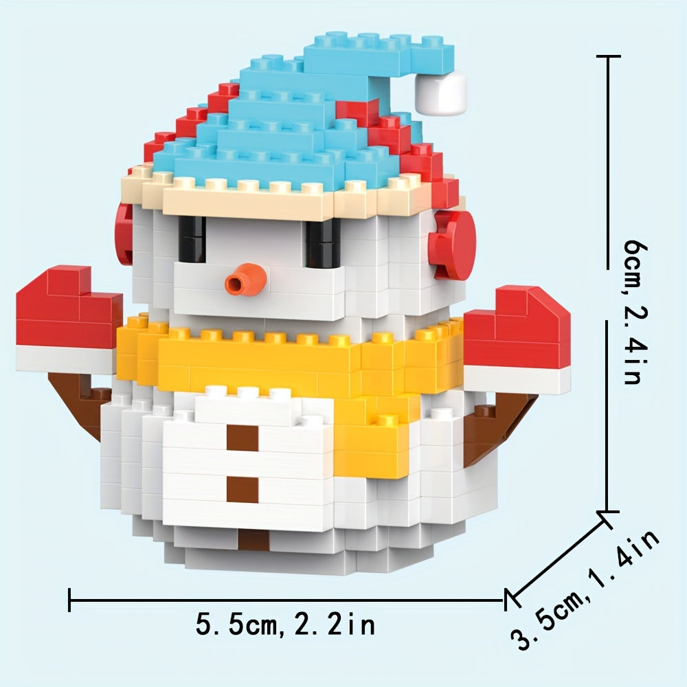 Christmas Characters Building Blocks Toys Set