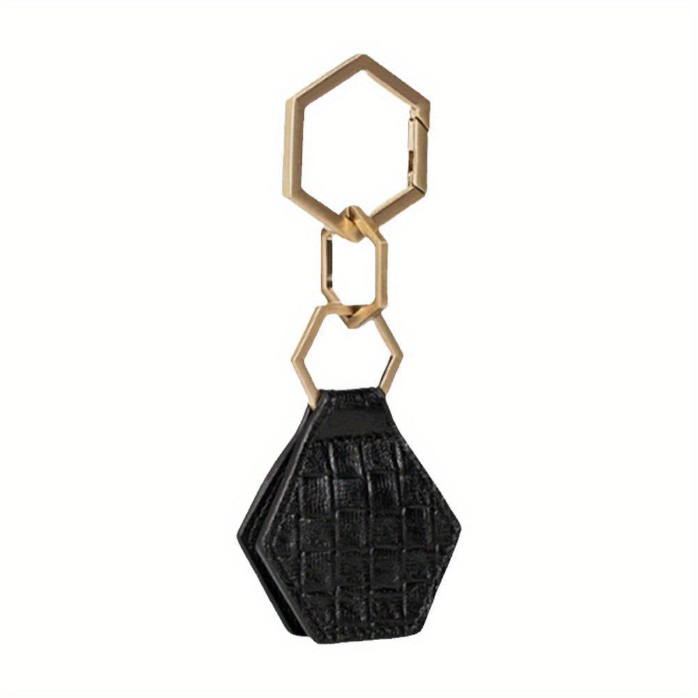 Triangle Buckle Magnetic Cap Clip Leather Handbag Magnetic Cap Clip