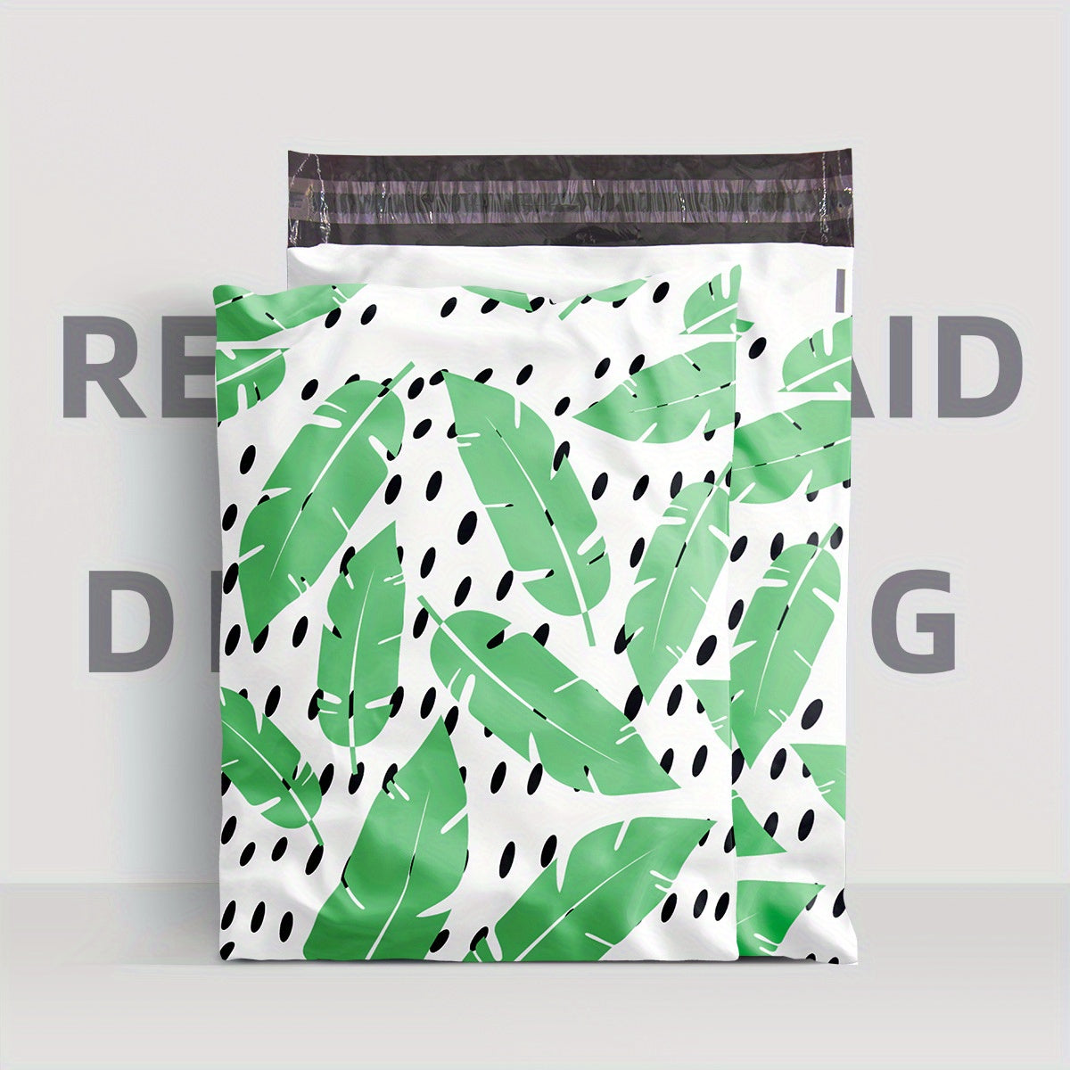 20pcs Double Sided Word Printing Express Bag 12 Silk Thickened Packaging Bag