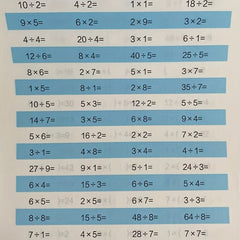 Math Workbook Set: Multiplication & Division Skills Boost