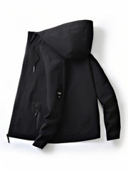 Men's Classic Hooded Windbreaker Jacket