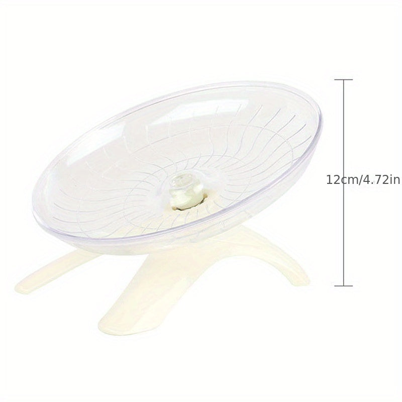 Silent Hamster Exercise Wheel Hamster Running Spinner Toy for Small Animals