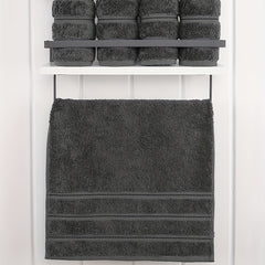 Soft Cotton Hand Towels Set - Absorbent for Bathroom, Gym, Hotel