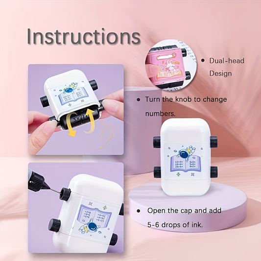 Kids Math Roller Seal within 100 Addition Subtraction Toy
