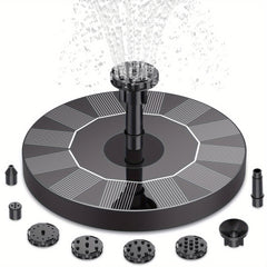 Upgraded 3 5W Solar Fountain Pump Floating Solar Powered Fountain Pump