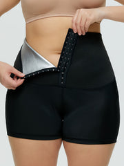  Shapewear High Rise Front Buckle Stretch Shorts