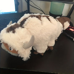 Flying Bull Plush Doll Pillow for Kids Comfort and Decor