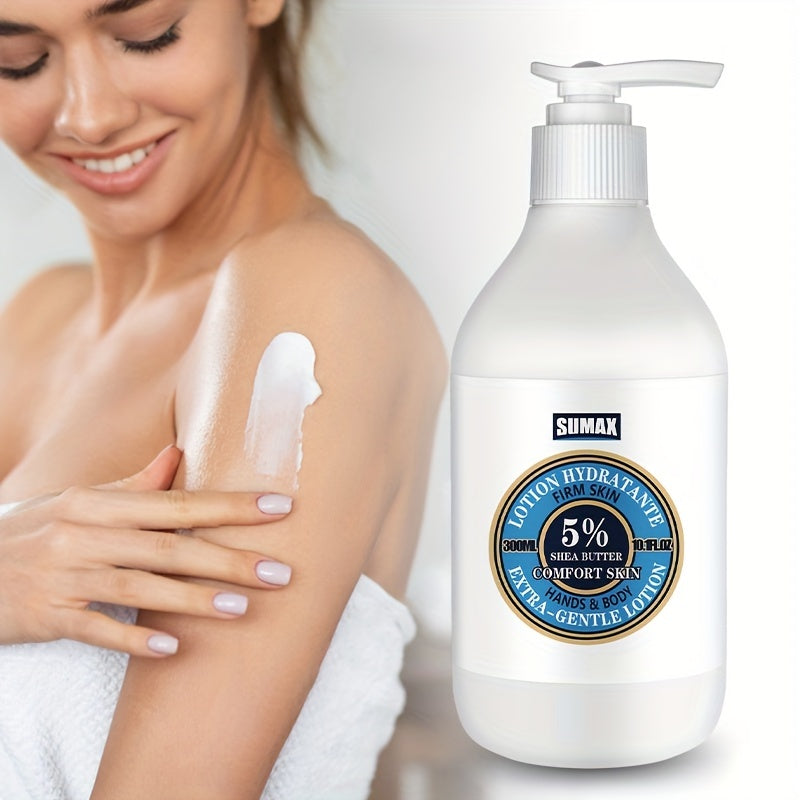 Gentle Moisturizing Lotion Organic Shea Butter Vegan Fresh Scent