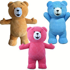 Giant Teddy Bear Inflatable Plush Costume Set 2.6m Options