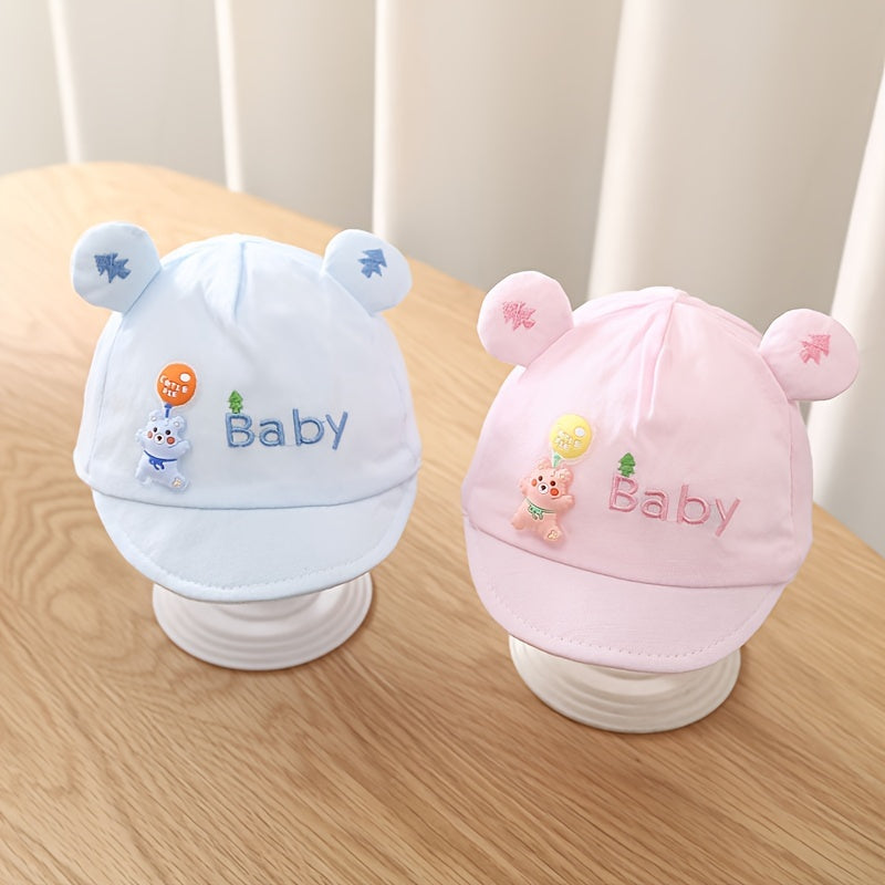 Sunshade Bear Baseball Cap for Boys and Girls