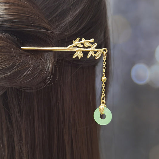 Vintage Alloy Hair Bun Holder Headwear Decorative Hair Accessory