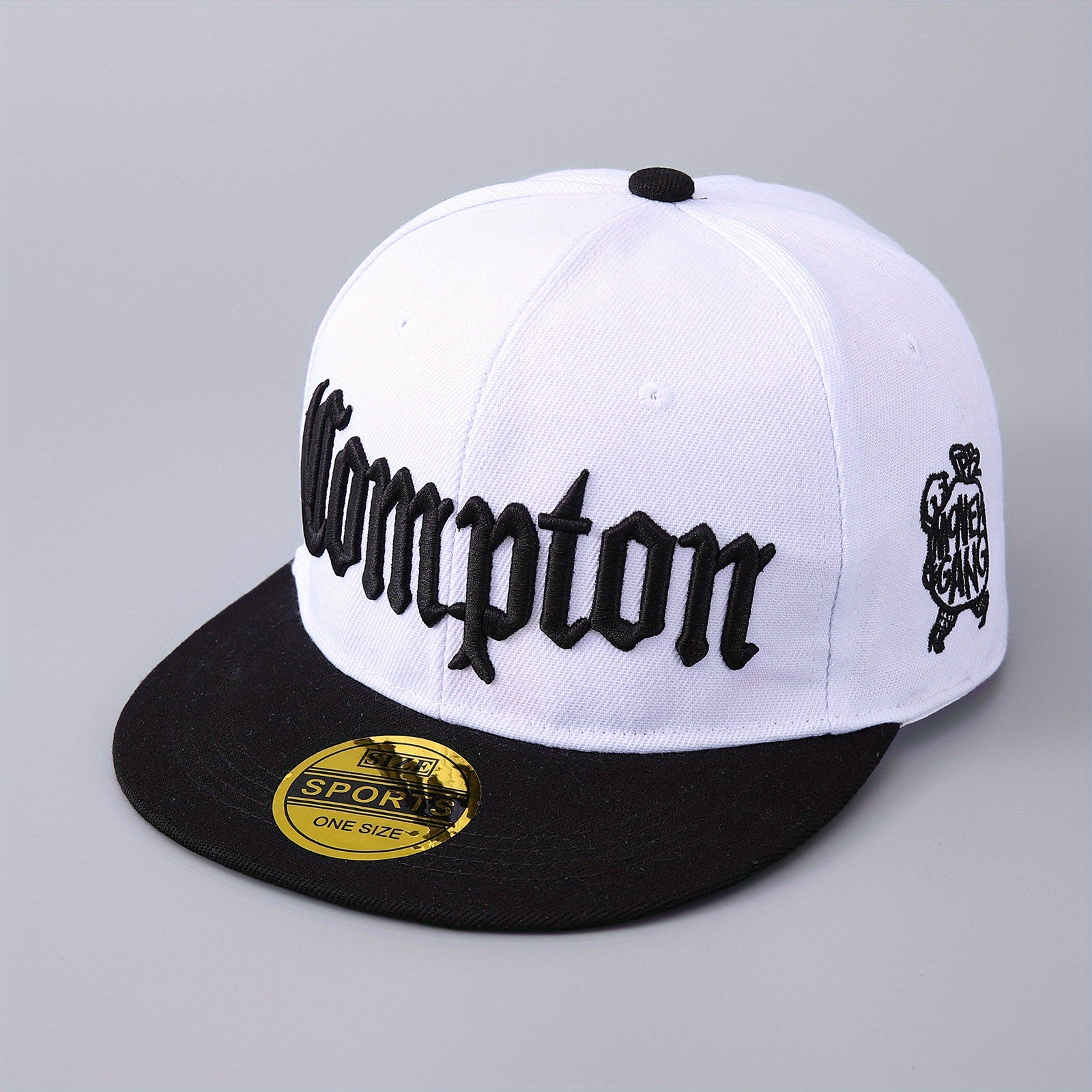 Men's Polyester Baseball Cap with Letters Embroidery
