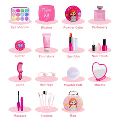 Princess Handbag Cosmetics Toy Party Box Decorations Gift Set