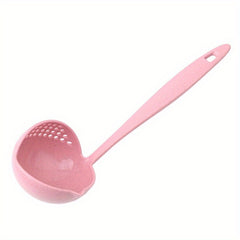 2 in 1 Ladle Plastic Slotted Spoon Kitchen Gadget