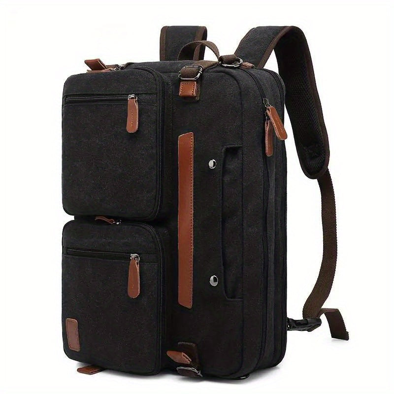 Convertible Laptop Bag Messenger Bag Shoulder Bag Briefcase Men Women