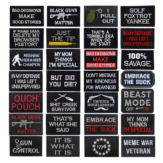Funny Tactical Military Morale Patch