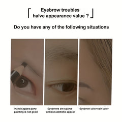 3 Colors Eyebrow Powder Palette Smudge Proof Long Lasting Holding