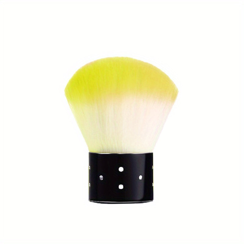 Acrylic Nail Art Dust Remover Brush Kabuki Powder Cleaner