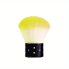 Acrylic Nail Art Dust Remover Brush Kabuki Powder Cleaner