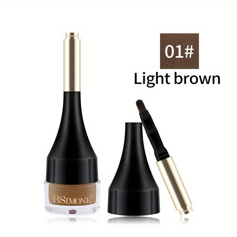 Smudge Proof Eyebrow Cream with Brush
