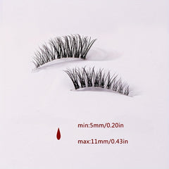 Natural Curly Half Lashes - Add Volume for Dating and Parties