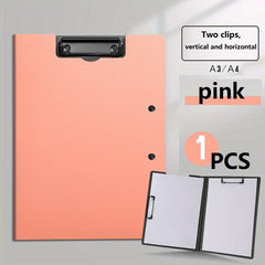 A4 File Folders Clipboard Cover Business School Stationery Supplies