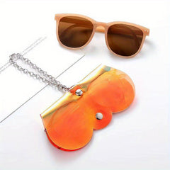 Holographic Glasses Bag Sunglasses Pouch Cover Portable Accessory