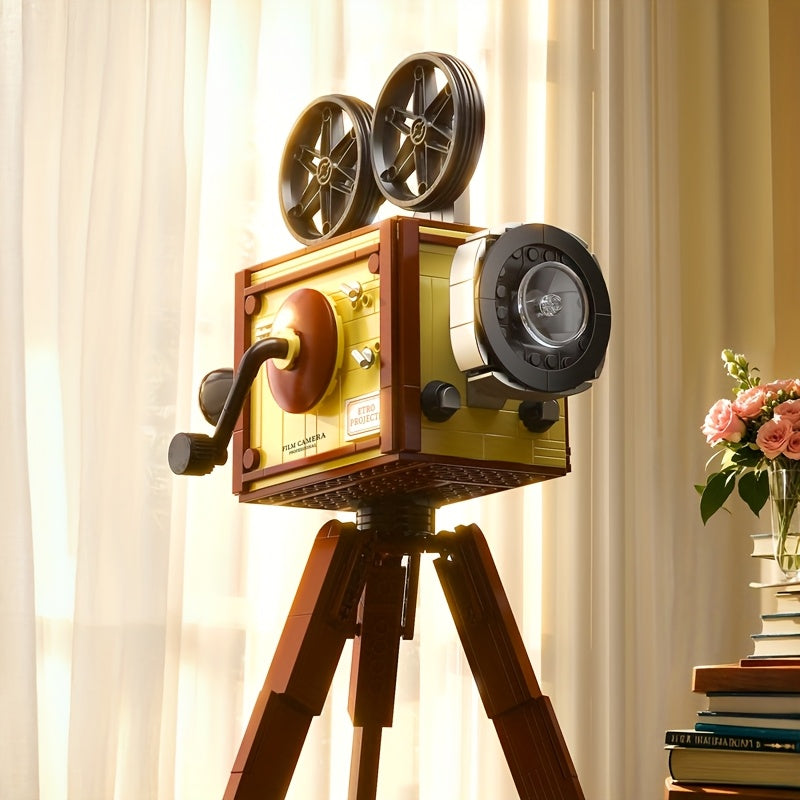 Retro Vintage Camera Projector Building Blocks
