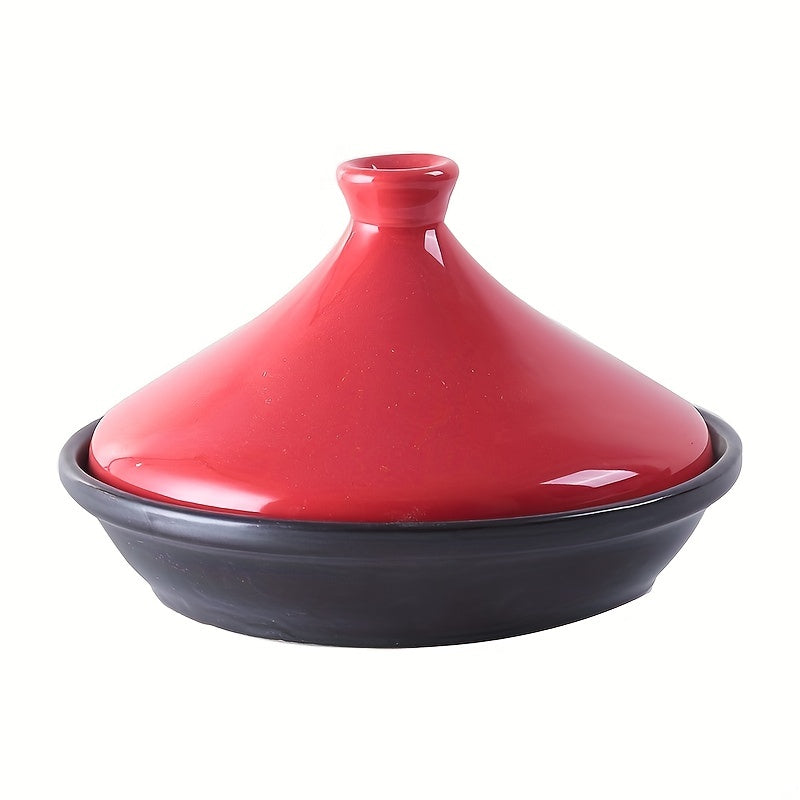 High Ceramic Tagine Pot Moroccan Cooking Cone Shaped Lid