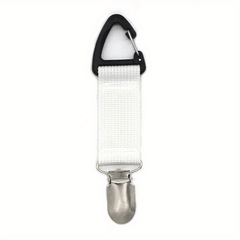 Multifunction Bag Hanging Clip Elastic Hat Clip for Travel