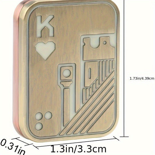 Poker Decompression Slider Magnetic Toy Stress Relief Gift
