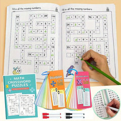 LACHILLY Multiplication & Division Times Table Workbooks & Flashcards Bundle