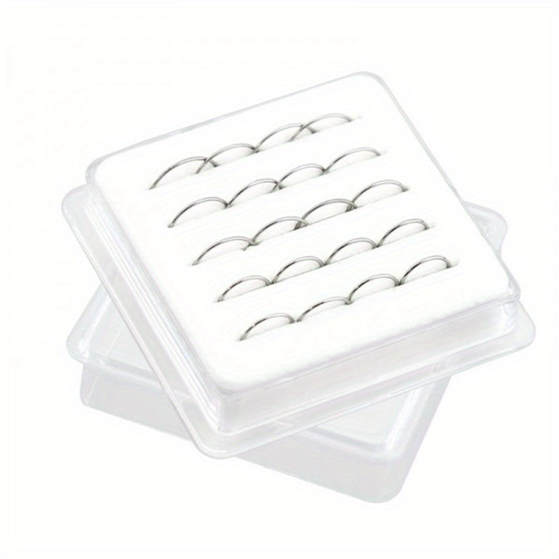 20 Pcs 18K Plated Copper Hoop Nose Ring Set Nose Jewelry