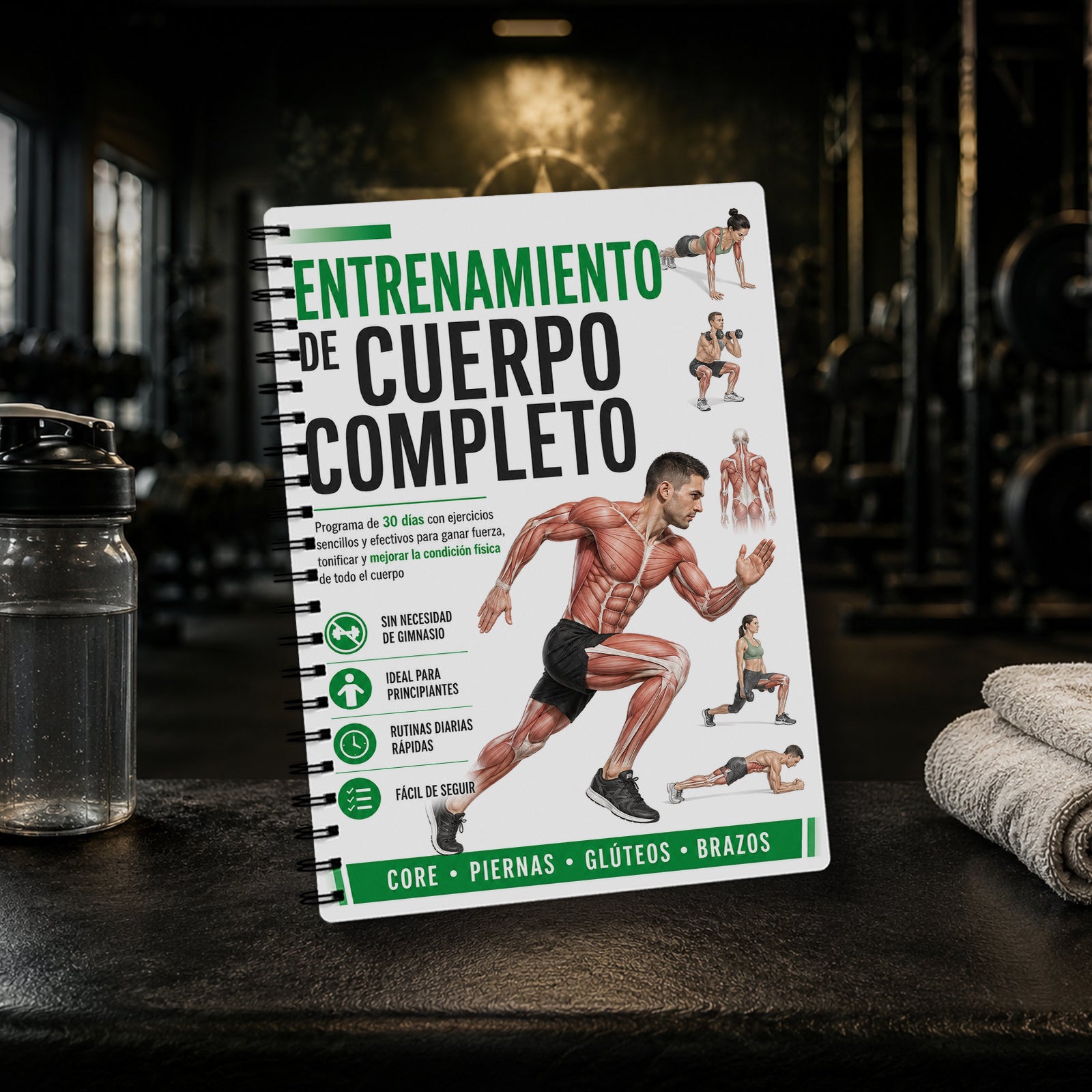 30-Day Spanish-Language Full Body Workout Plan for Beginners – CRAZE