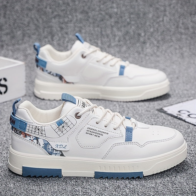 Men's Alphabets Skate Shoes Breathable Non Slip Sneakers