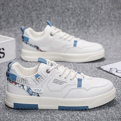 Men's Alphabets Skate Shoes Breathable Non Slip Sneakers