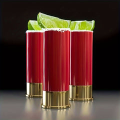 4pcs Bullet Wine Glass Shot Glasses Camping Picnic