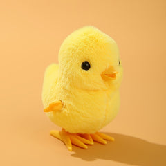 2pcs Jumping Chicken Wind Up Toys Plush Chick Easter Basket Stuffers